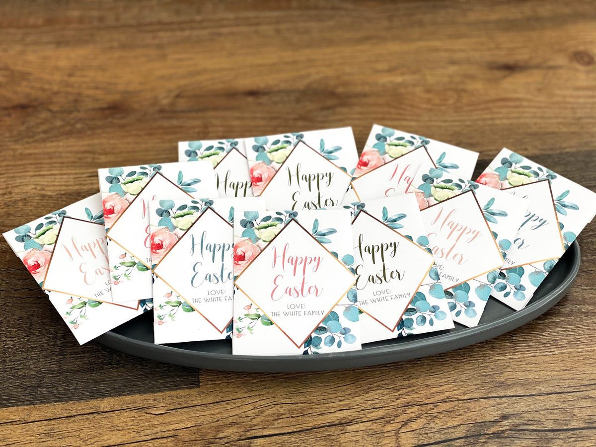 Custom Easter Seed Packets: Wildflower Favor Gift