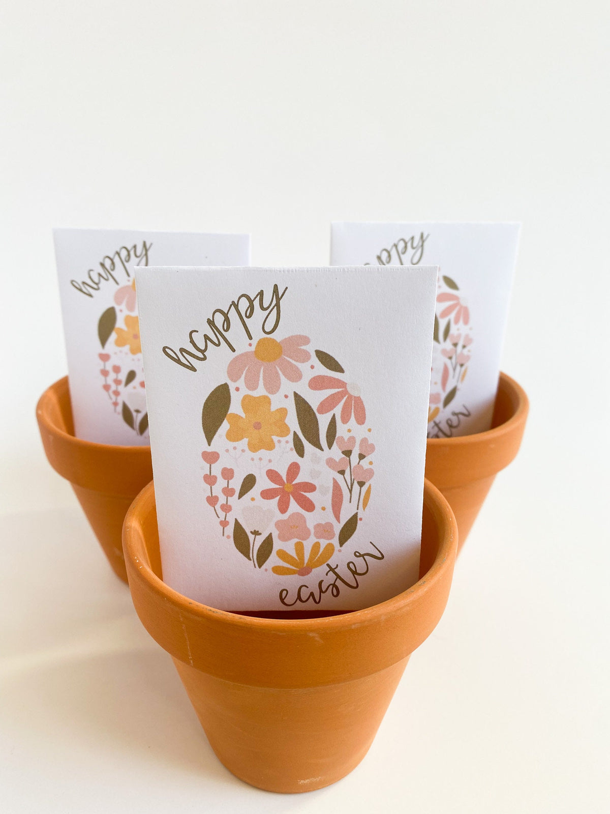 Plantable Easter Wildflower Seed Packets, Personalized Gift